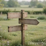 Which Type of Lawyer Handles Which Problem A simple signpost-like abstract in soft light suggesting direction, calm, no text