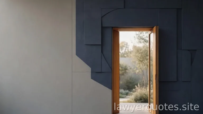 A calm doorway motif in soft daylight suggesting transition, abstract, no text